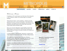 Tablet Screenshot of metropolisatlanta.com
